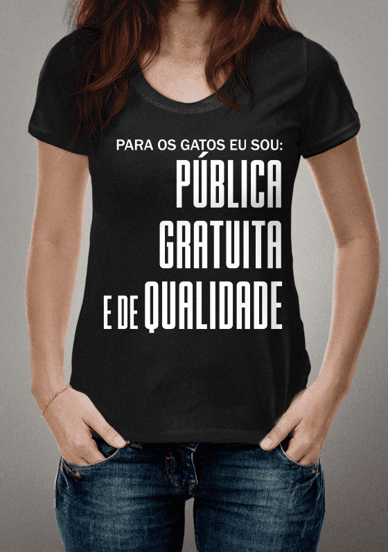 Para os gatos eu sou pública
