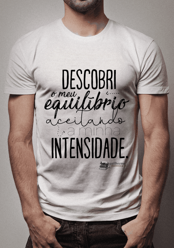 Nome do produto  Para os Intensos! (txt preto)