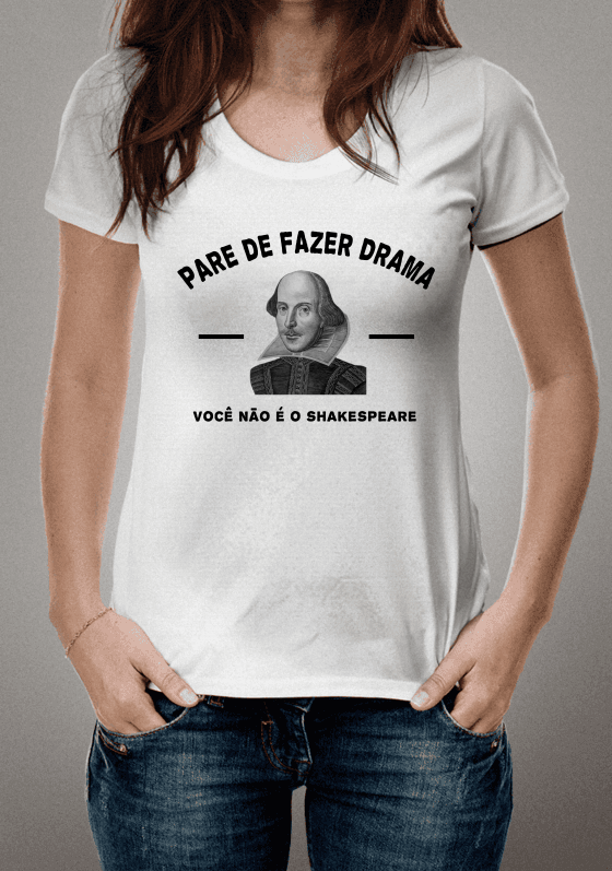 Nome do produto  Pare de fazer drama