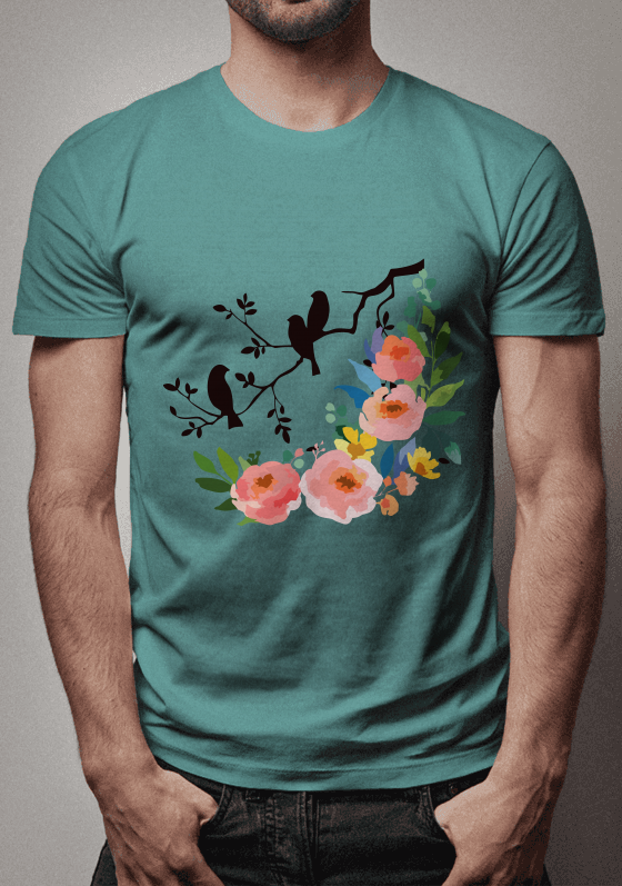 Nome do produto  passaros flower