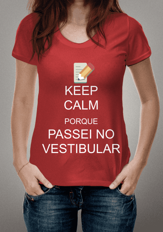 Passei no vestibular