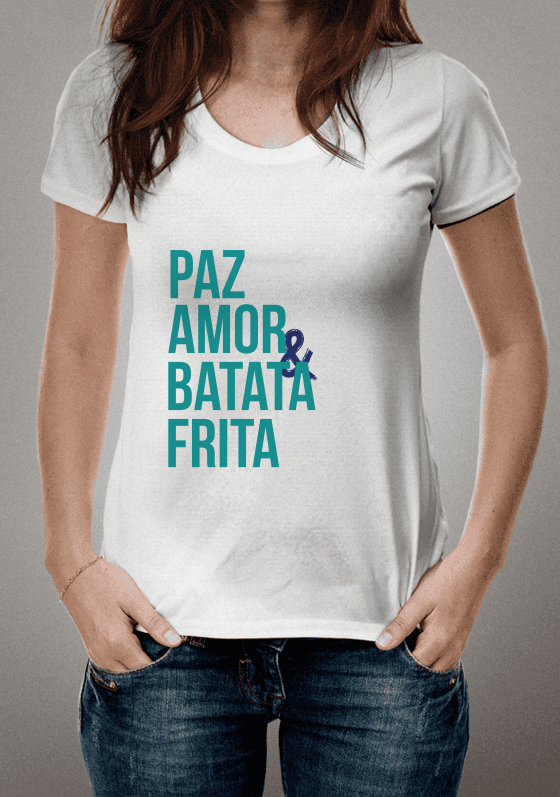 Nome do produto  Paz, amor e batata frita!