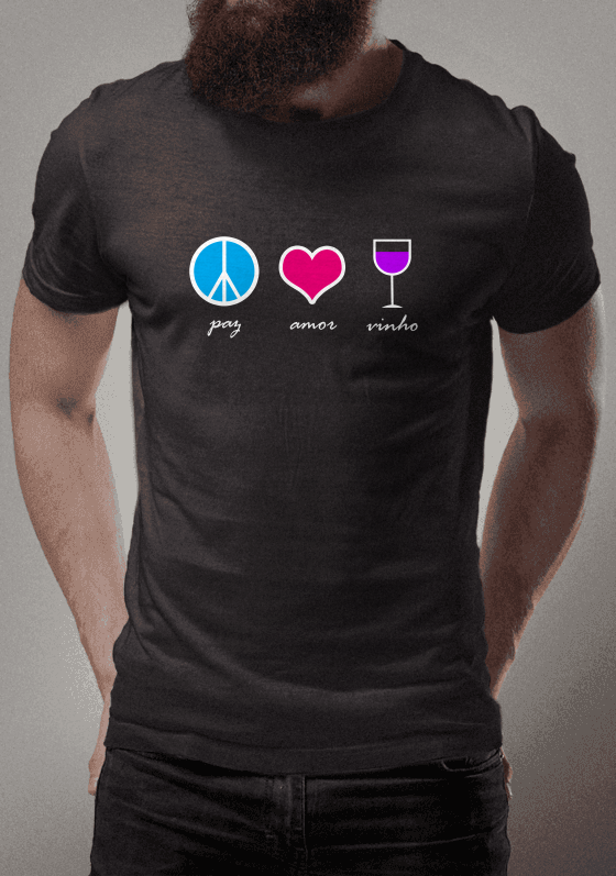 Paz, amor e vinho