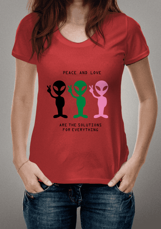 Peace and Love (Alien Colour)