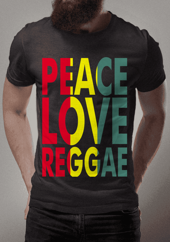 peace, love, reggae