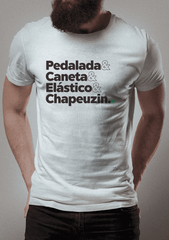 Pedalada, Caneta, Elástico e Chapeuzin