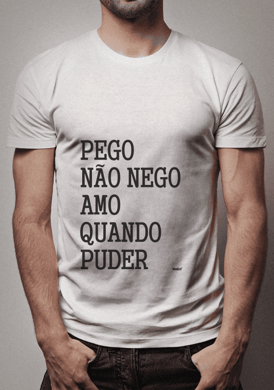 Pego não nego...