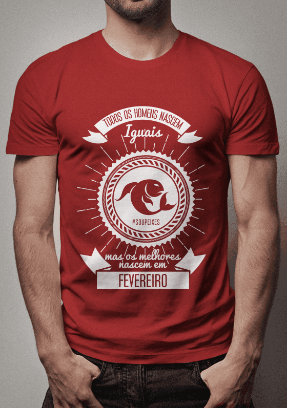 Nome do produto  Peixes Masculina Fevereiro Branca