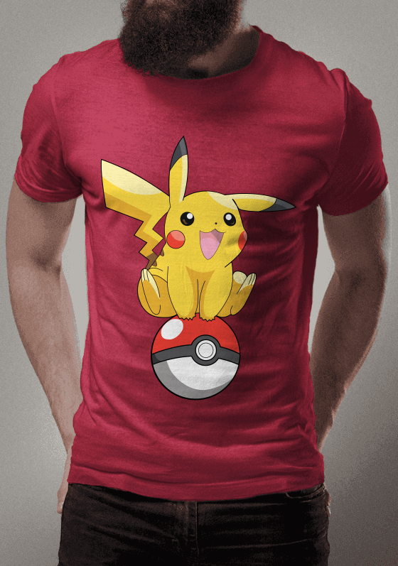 Pikachu e sua Pokebola