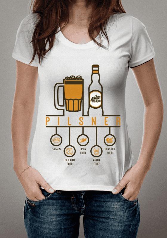 Nome do produto  Pilsner 4 Bauco - Armonização com Cerveja Artesanal