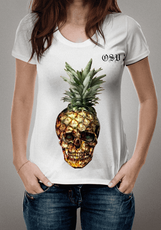 Nome do produto  Pineapple Skull
