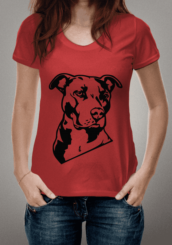 PITBULL TRAÇO PRETO