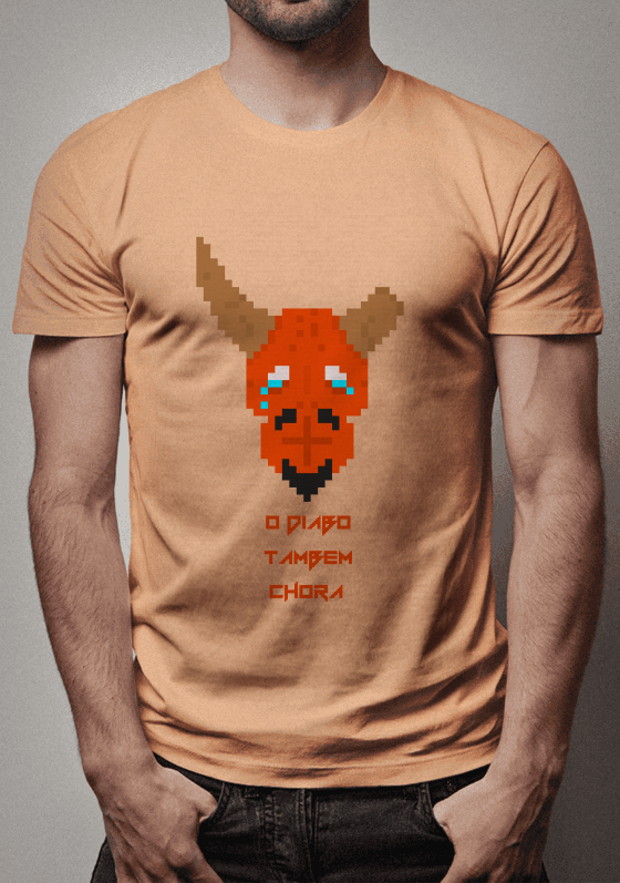 Nome do produto  Pixelart - O diabo tambem chora