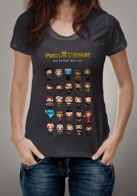 Nome do produto  Pixels And Thrones - Game Of Thrones