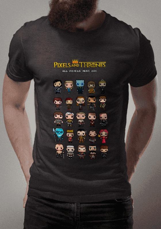 Nome do produto  Pixels And Thrones - Game Of Thrones