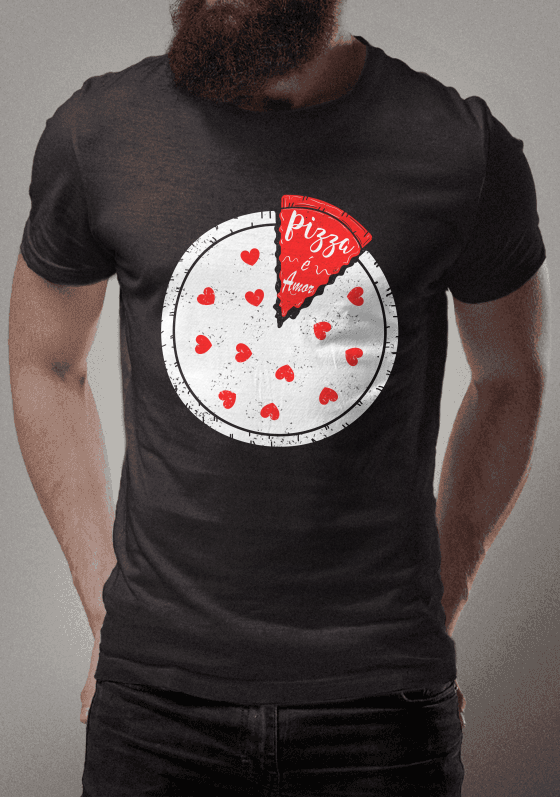 Pizza é amor