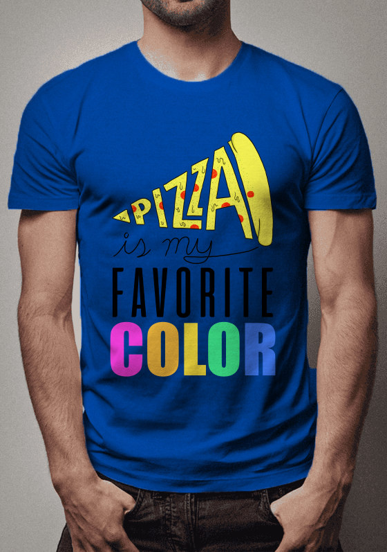 Nome do produto  Pizza is my favorite color