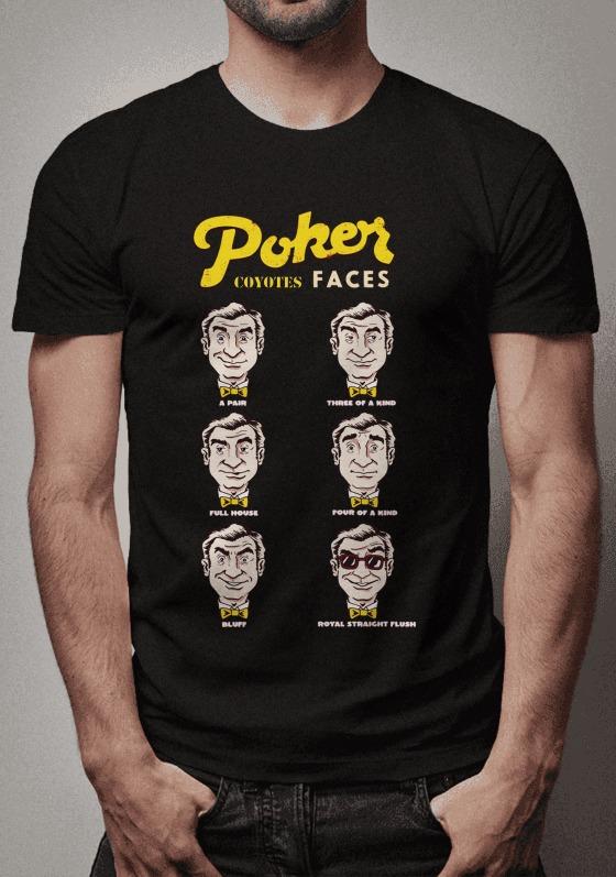 Nome do produto  poker face coyotes