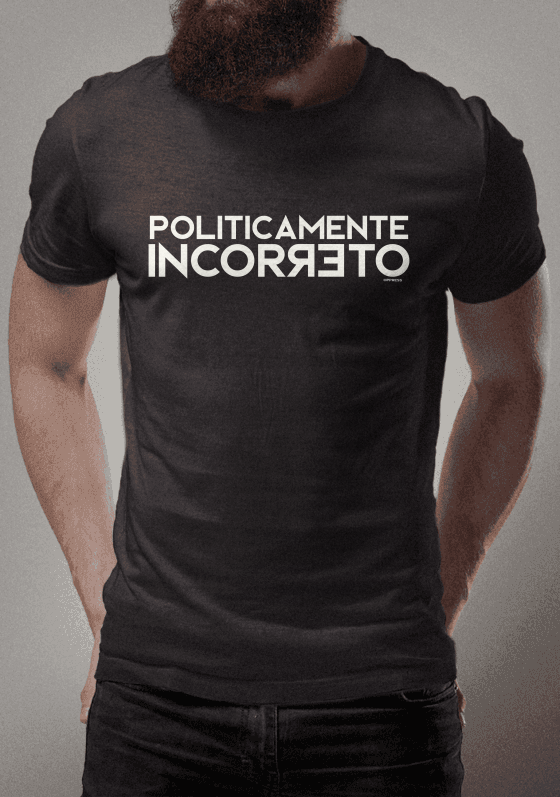 Nome do produto  Politicamente Incorreto 