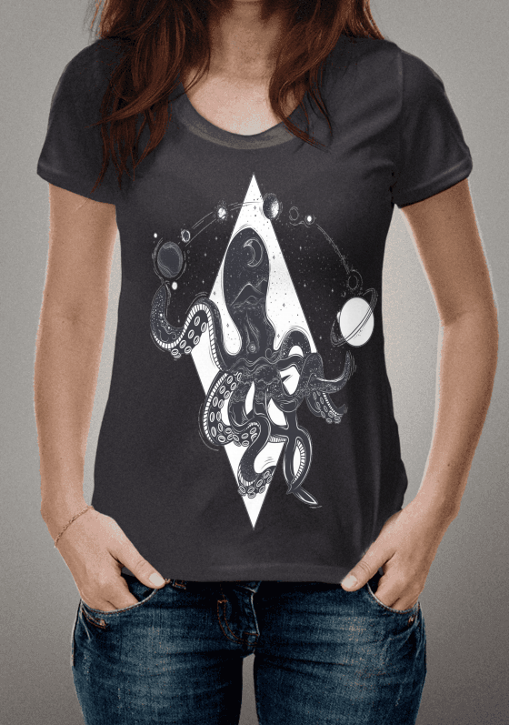 Nome do produto  POLVO ESPACIAL - HOLIUDI