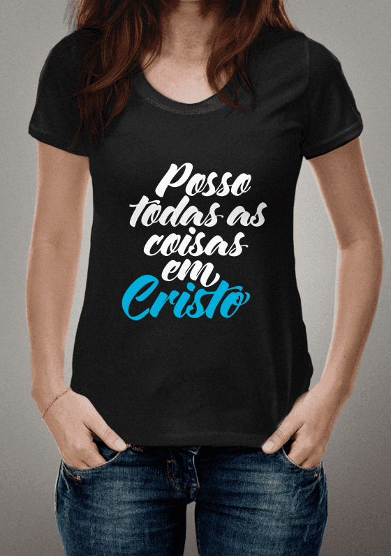 Nome do produto  Posso todas as coisas em Cristo