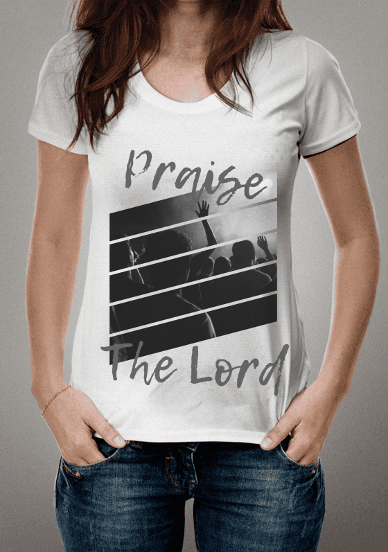 Nome do produto  Praise estampa clara