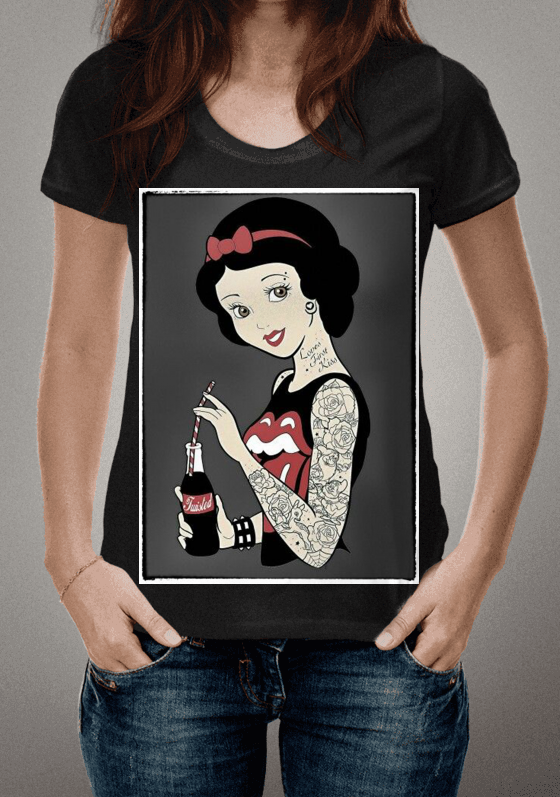 Nome do produto  Princesa tatuada