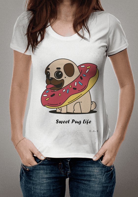 Nome do produto  Pug Life