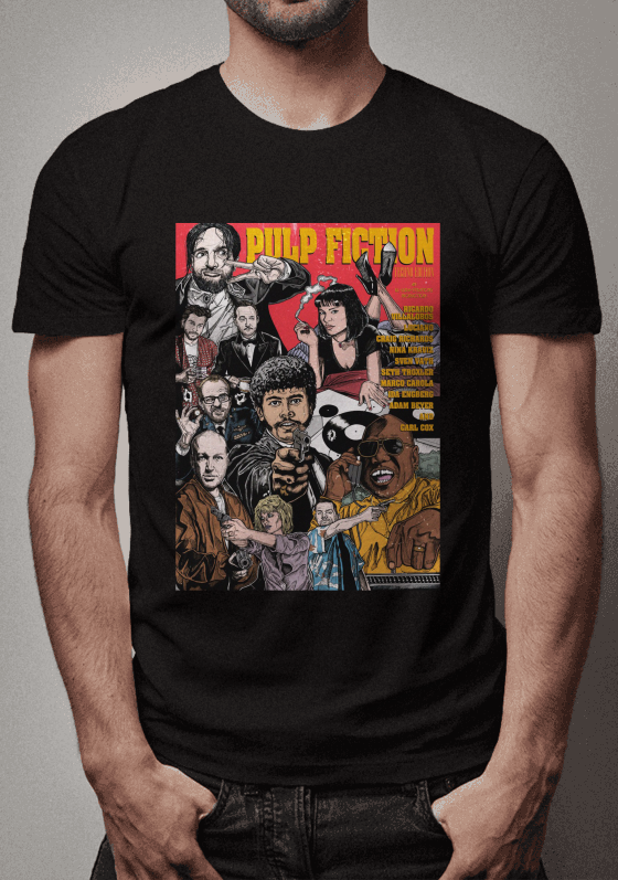 Nome do produto  PULP FICTION TECHNO DJS