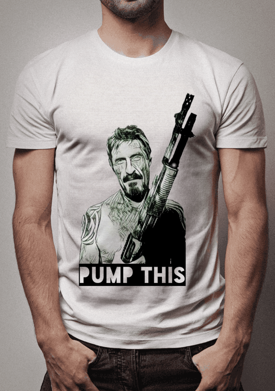 Nome do produto  Pump This - John McAfee