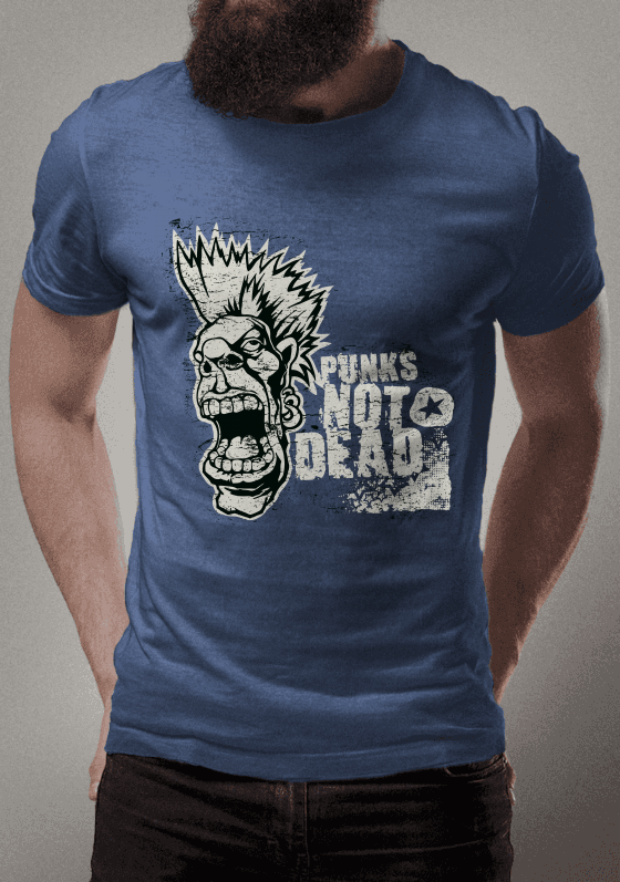 Nome do produto  Punks not dead