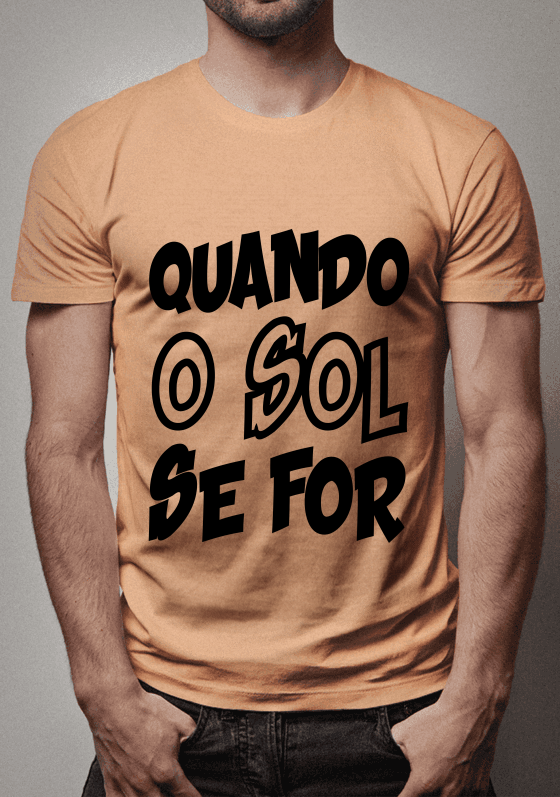 Nome do produto  Quando O Sol Se For