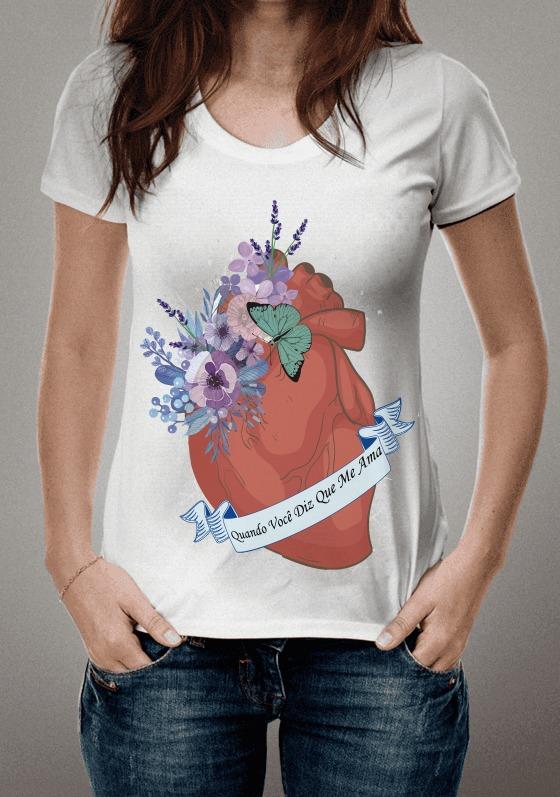 Nome do produto: QUANDO VOCÊ DIZ QUE ME AMA