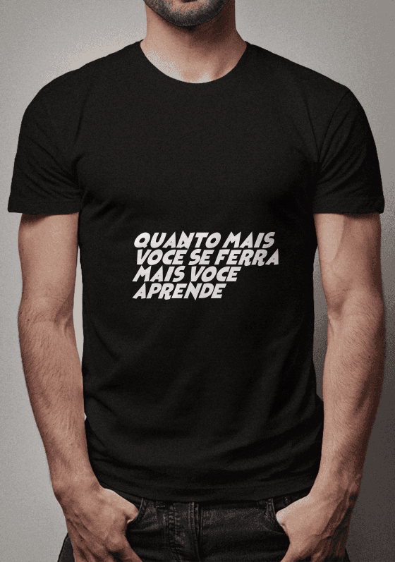 Nome do produto  Quanto  Mais Você se Ferra mais Você Aprende 