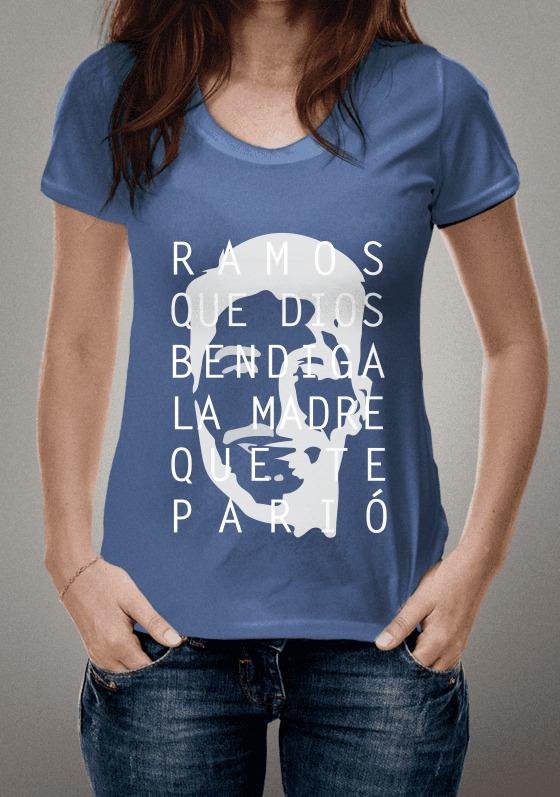 Nome do produto  Que Deus abençoe a mãe que pariu Sergio Ramos