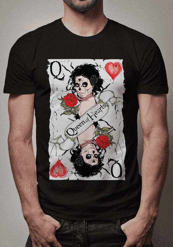 Nome do produto  Queen oh Hearts