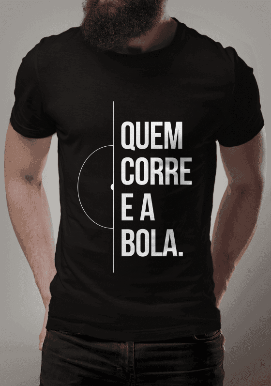 Nome do produto  Quem corre e a bola