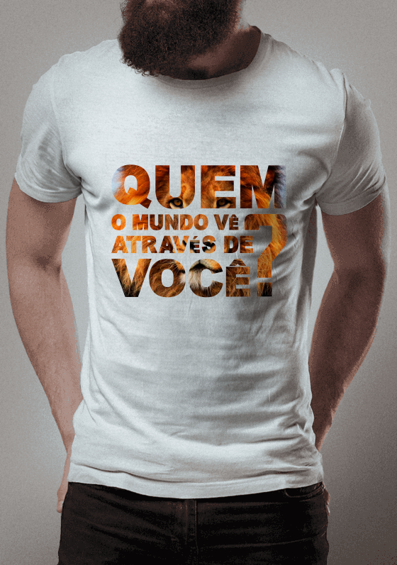 Nome do produto  QUEM O MUNDO VE ATRAVES DE VOCE