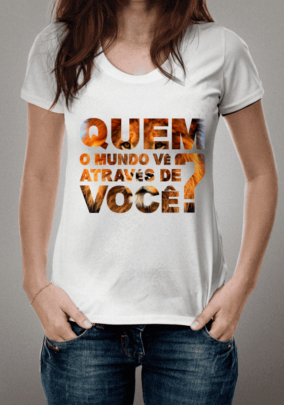 Nome do produto  QUEM O MUNDO VE ATRAVES DE VOCE