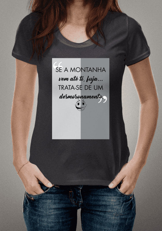 Nome do produto  Quem tem fé move montanhas, mas...