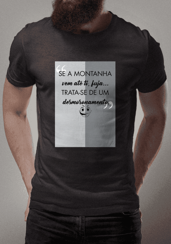 Nome do produto  Quem tem fé move montanhas, mas...