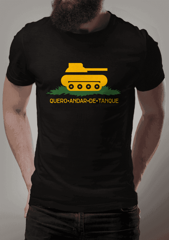 Nome do produto  Quero andar de tanque