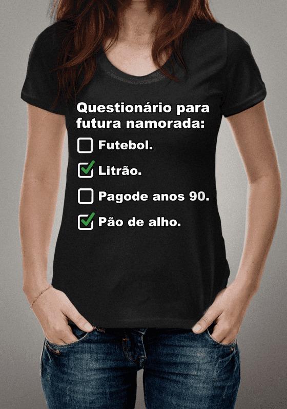 Questionário para futura namorada