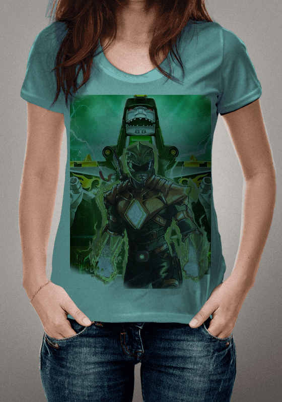 Ranger Verde Dragonzord Tommy Oliver