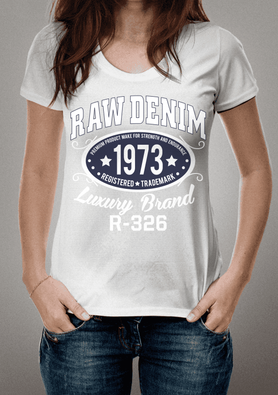 Nome do produto  raw denim
