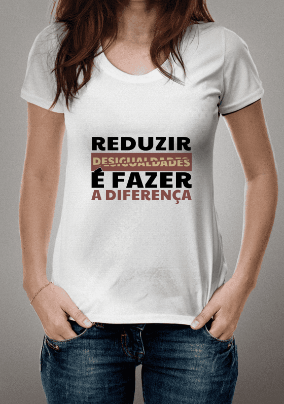 Nome do produto  Reduzir desigualdades é fazer a diferença