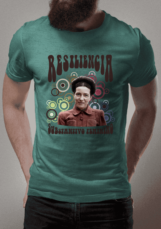 Resiliência - Simone de Beauvoir.