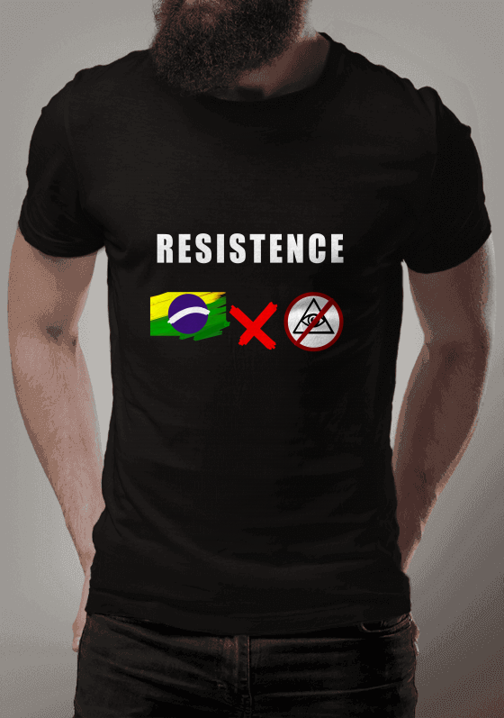 Nome do produto  RESISTÊNCIA PATRIOTA NACIONALISTA