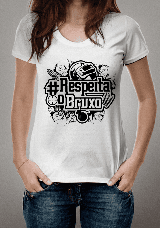 Nome do produto  Respeita Bruxo - Mono - Preto