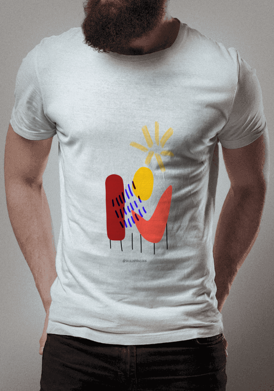 Nome do produto  Reveillón Abstrato